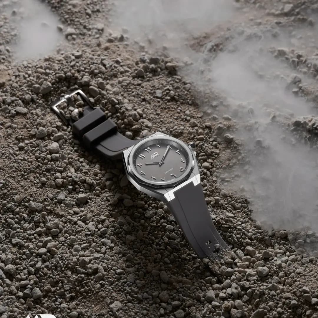 Sport 40 - Elegant Grey (Arabic dial)