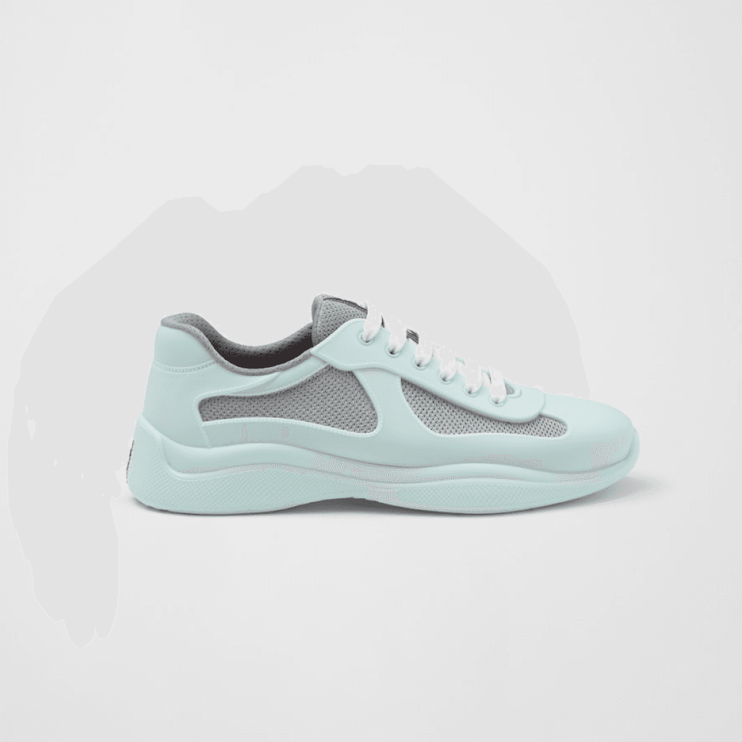 Prada America's Cup Soft rubber and bike fabric sneakers (Outlet)