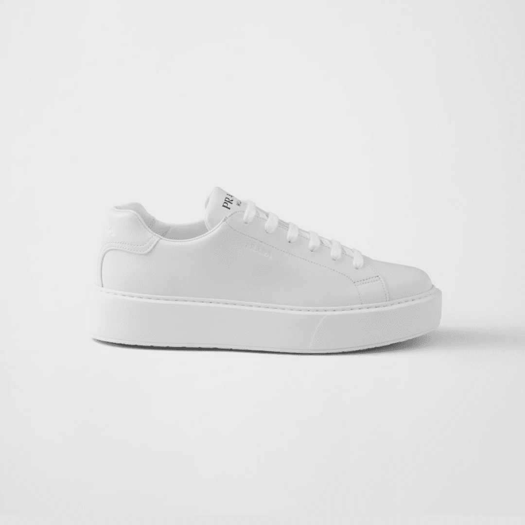 Prada Leather sneakers (Outlet)